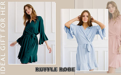 Ruffle Robe